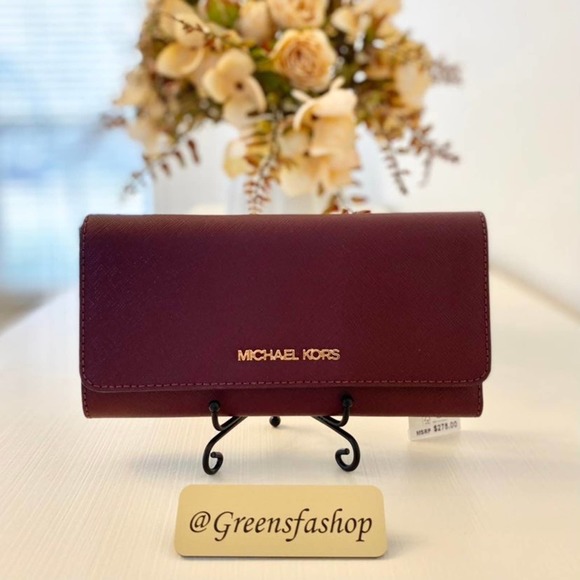 Michael Kors Large trifold leather wallet new - Picture 2 of 4